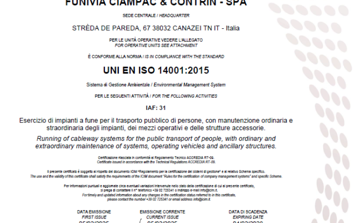 Certificato-Ambiente-14001-Funivia-Ciampac-e-Contrin-Spa-1.png